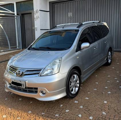 NISSAN LIVINA 1.8 SL X-GEAR 16V FLEX 4P AUTOMÁTICO NISSAN LIVINA 1.8 SL X-GEAR 16V FLEX 4P AUTOMÁTICO